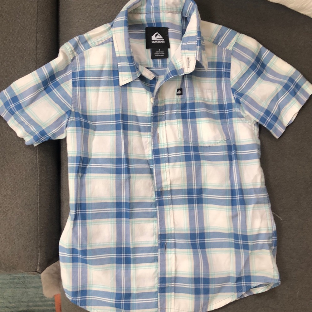 Boys quicksilver shirt